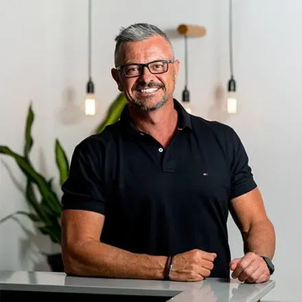 Troy Parsons, allied health business coach and founder of Hive Practice